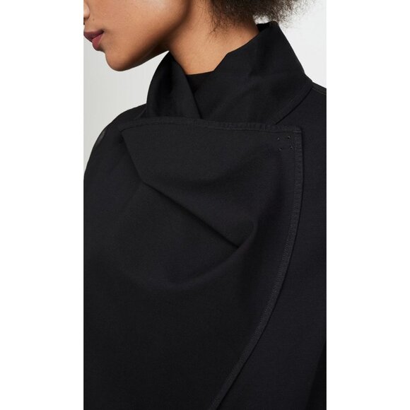 NEW Spanx Faux Leather Convertible Jacket Black Sz M $178 [jb] - Picture 5 of 14